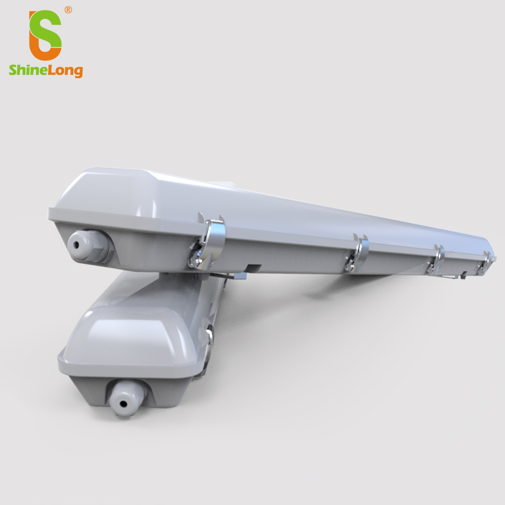 Shinelong High Quality Led Vapor Tight Light Cold Storage Waterproof Led IP65 20w 40w 120 Degree 3000-6500K LED Triproof Light