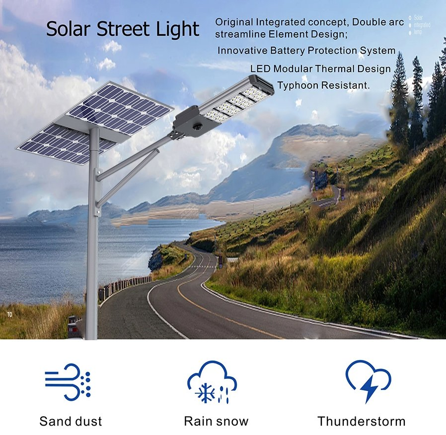 Factory Direct Sales of Solar Street Lighting for Outdoor Use Gardens Light