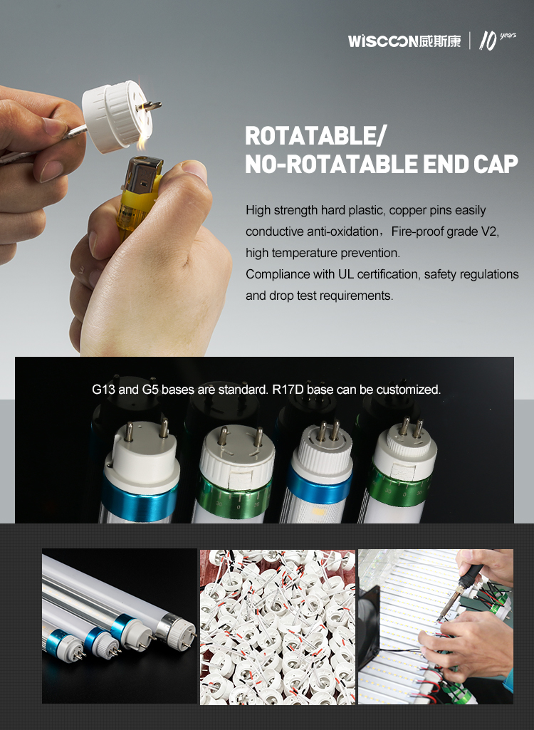 20w 1500mm Dimmable T5 T8 Led Tube Light Customizable Lamp Aluminum Customized 80 IP65 Tube 2 Meter Led Submersible Led Light T4