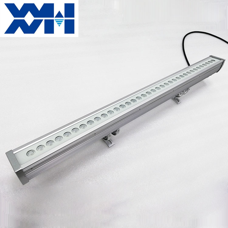 Outdoor Building Full RGB Color Linear 120V White LED Strip Light Wall Washer