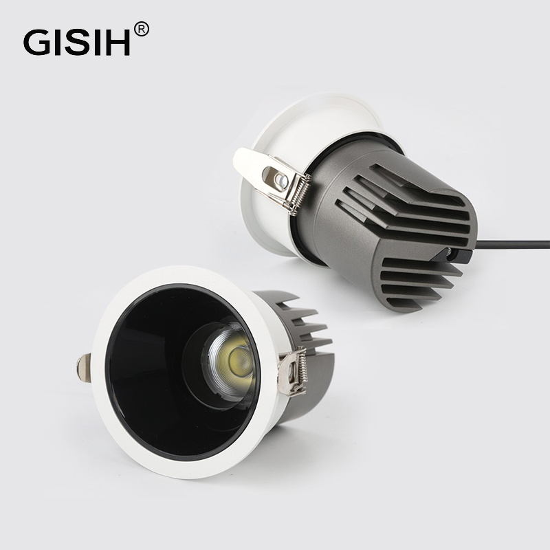 Recessed LED Downlight IP20 COB Spotlight 5W 10W 15W for Indoor Room