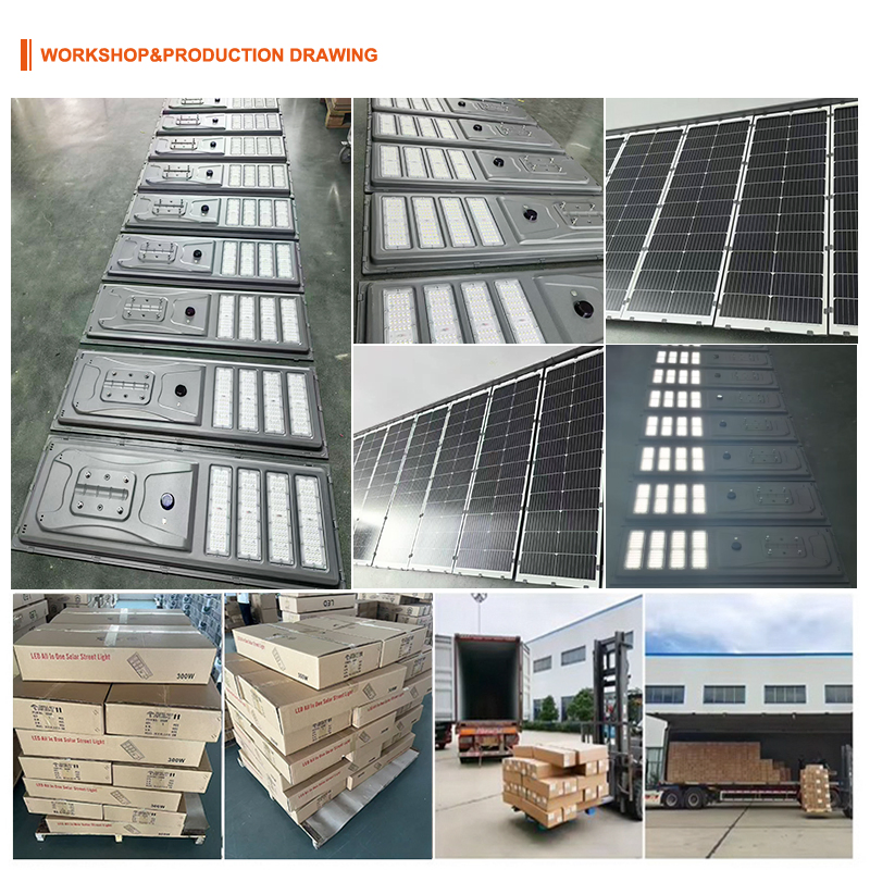 2026 Hottest Sell Waterproof Outdoor LED Solar Street Light All in One Design for Road Lighting