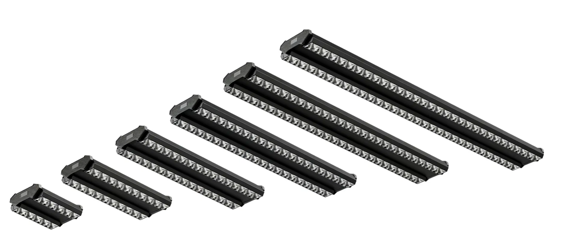 3-Wire Premium Aluminium Double Row Adjustable 100W+100W Linear LED Track Light for Supermarkets and Exhibitions Displaying