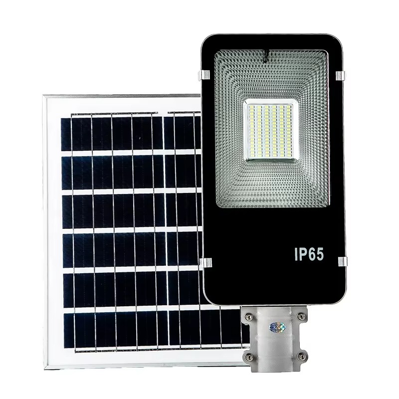 NEW Outdoor Lighting IP65 High Power 100 200 300 500 Watt LED Solar Street Lamps Plastic Components CE Certified 6000K Daylight