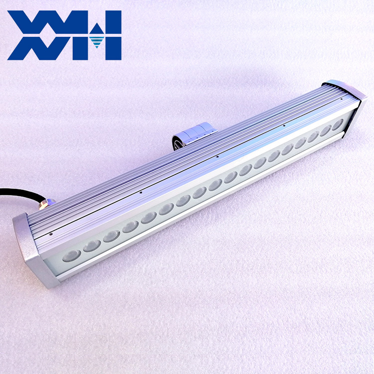 Outdoor Building Full RGB Color Linear 120V White LED Strip Light Wall Washer
