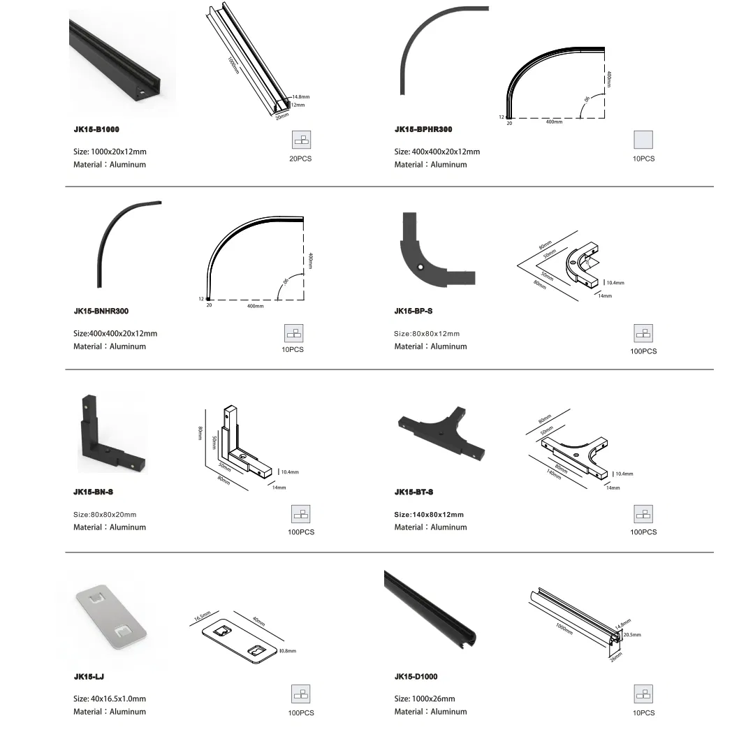 Ultra-Slim LED Magnetic Track Light with Smart Control System