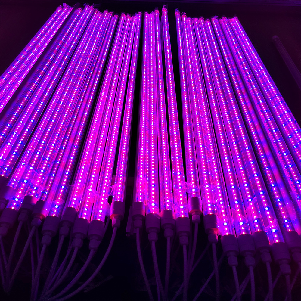 Led Fish Tank Tube Light Ip68 Aquarium Submersiblecolor LED Light Tube Led Grow Plant Light in Waterproof Customizable Plug Red