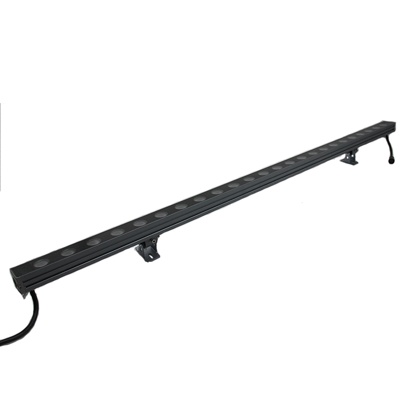 Outdoor Building Full RGB Color Linear 120V White LED Strip Light Wall Washer