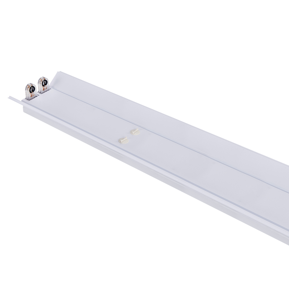New Model 100lm/w 1x20W Single Tube Fluorescent Parking Lot Light LED Tube Fixture T8 Tri Proof Light