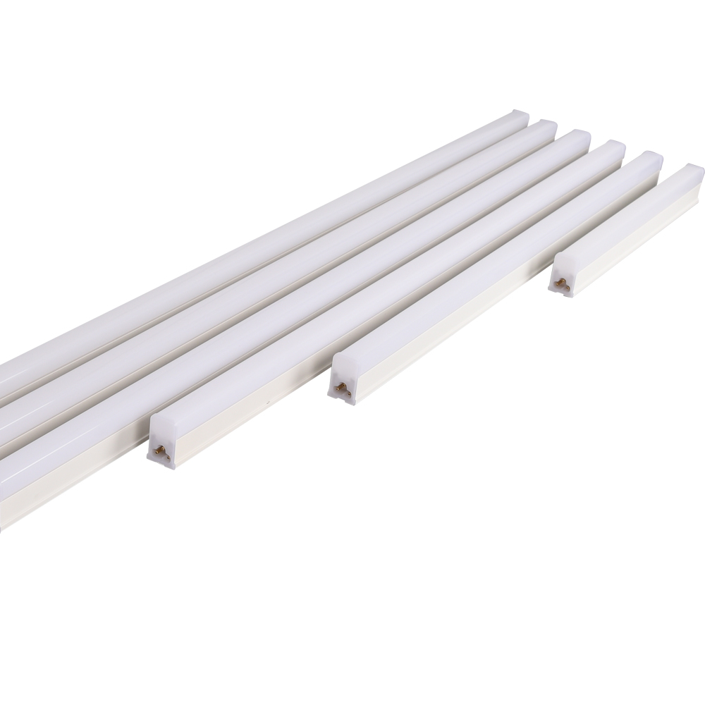 China Factory Plastic Linear Light Fixture 3000K 6500K LED Batten T5 T8 LED TUBE LIGHT