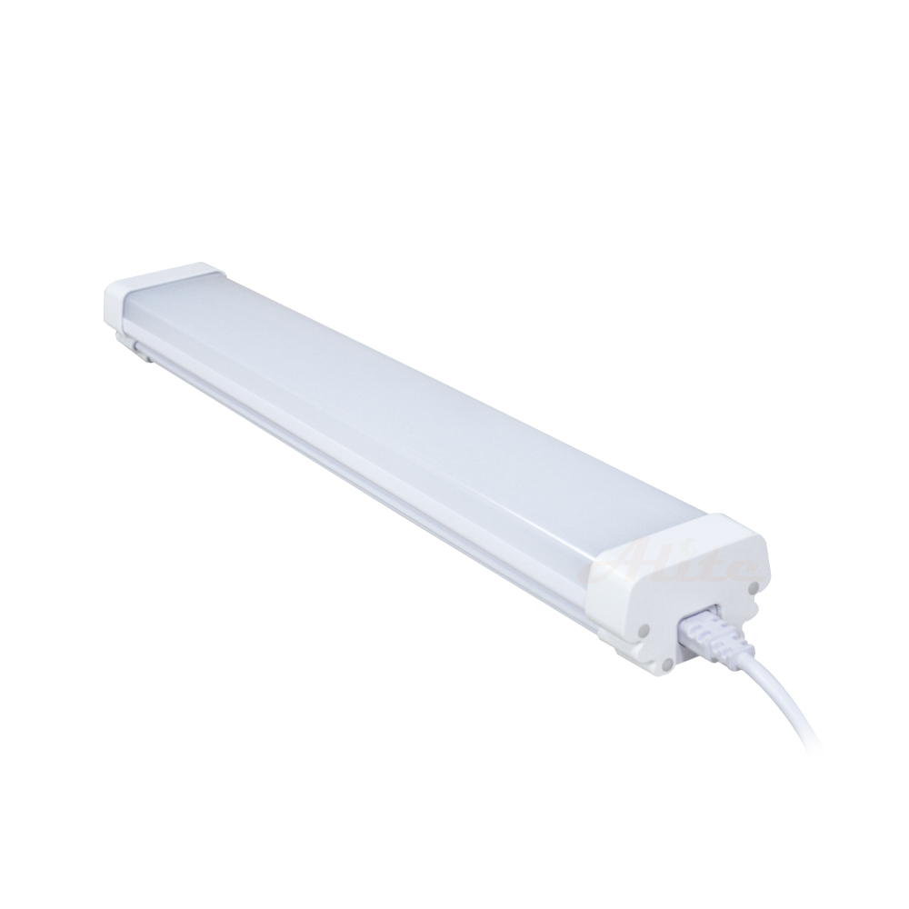 LED Waterproof IP65 Tri-proof Industrial Garage Light Fixture with 3000K-6500K Color Temp &amp; CRI>80