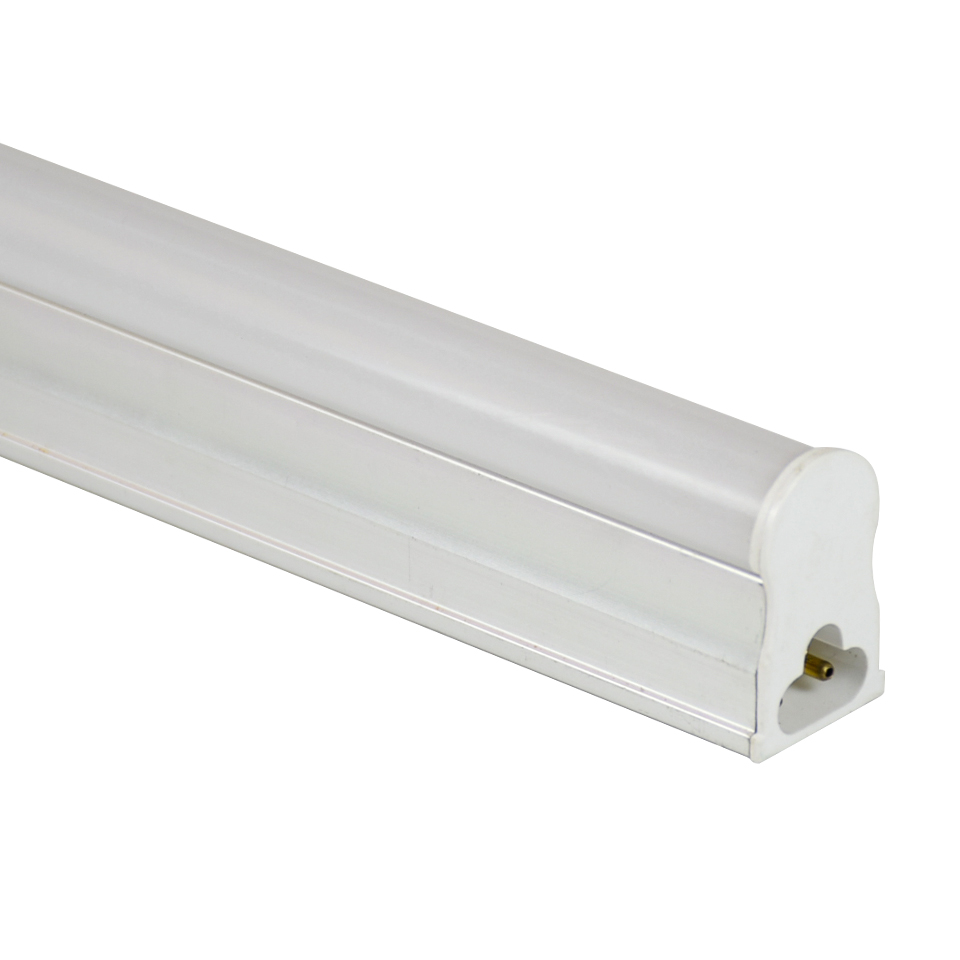 18W Integrated Fluorescent LED Tube T5 Stand Lamp 220vdc36v Switch Assembly Line Light 1200mm Aluminum PC Body Hotel Indoor Use