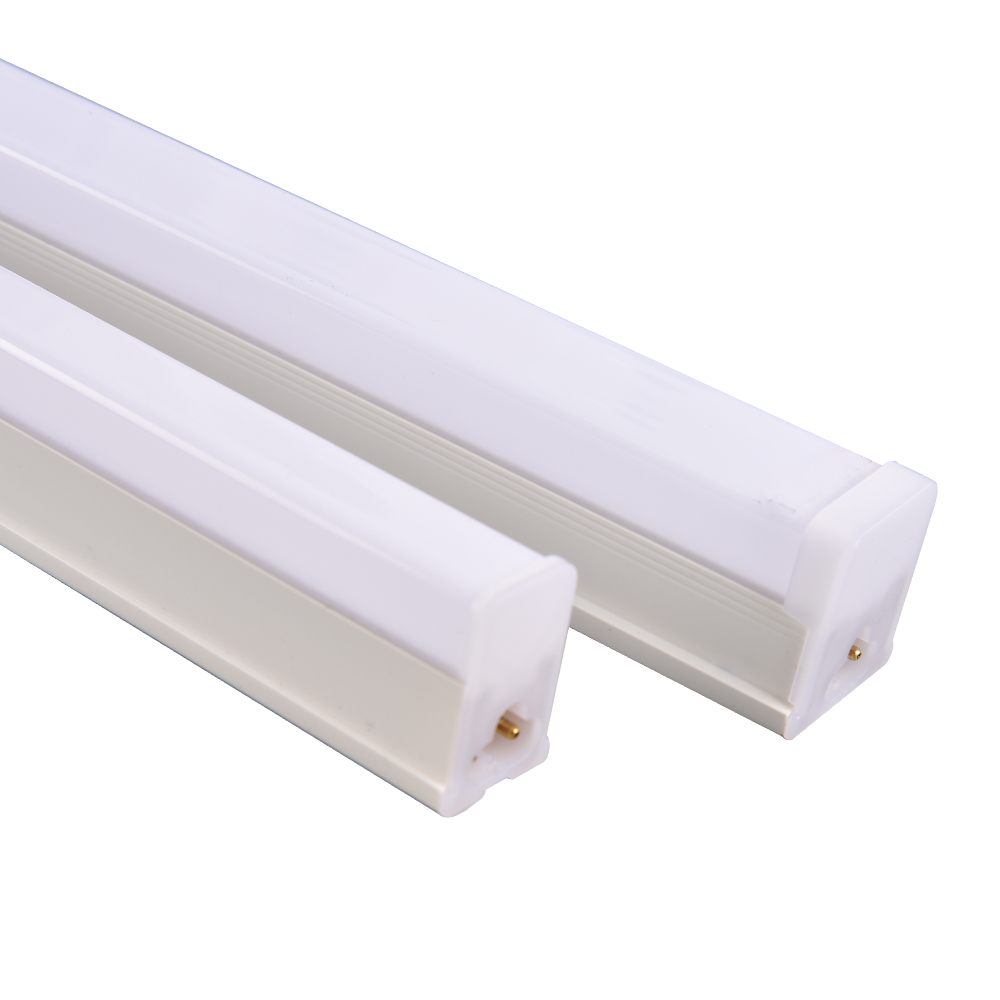 China Factory Plastic Linear Light Fixture 3000K 6500K LED Batten T5 T8 LED TUBE LIGHT