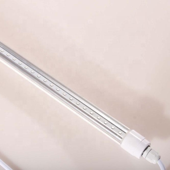 T8 LED Tube Grow Light Full Spectrum Plant Light for Hydroponics Vertical Farming Greenhouse Vegetables Made Durable PC Material
