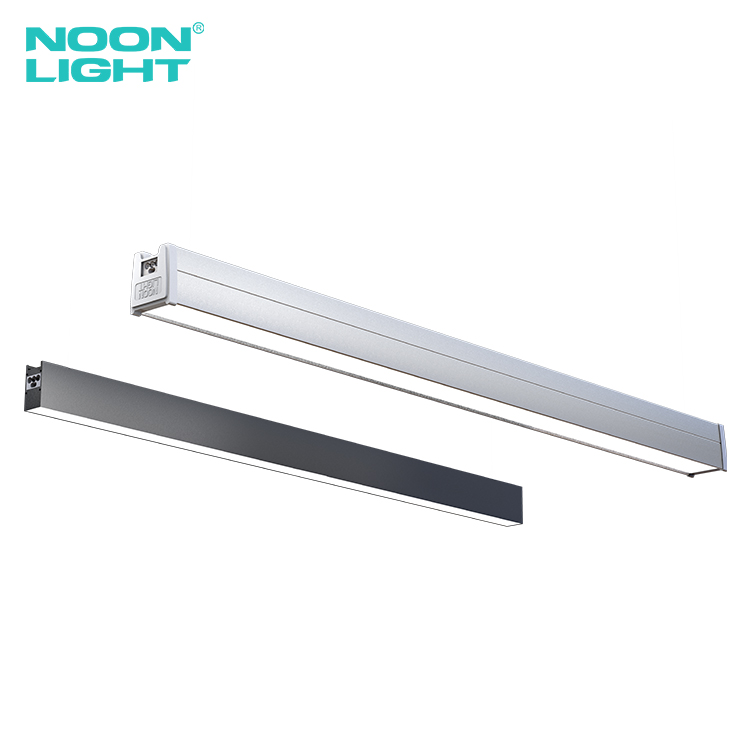 Modern Linear Pendant LED Light Suspension Lamp for Office Retail Shop Corridor and Commercial Indoor Lighting