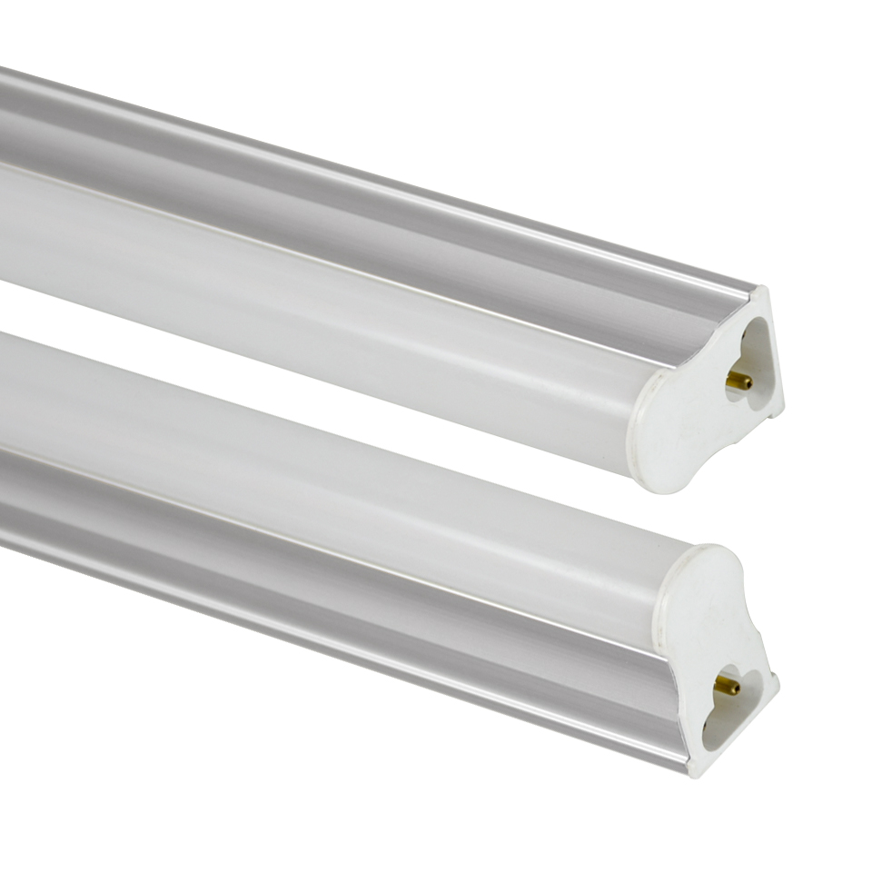 18W Integrated Fluorescent LED Tube T5 Stand Lamp 220vdc36v Switch Assembly Line Light 1200mm Aluminum PC Body Hotel Indoor Use