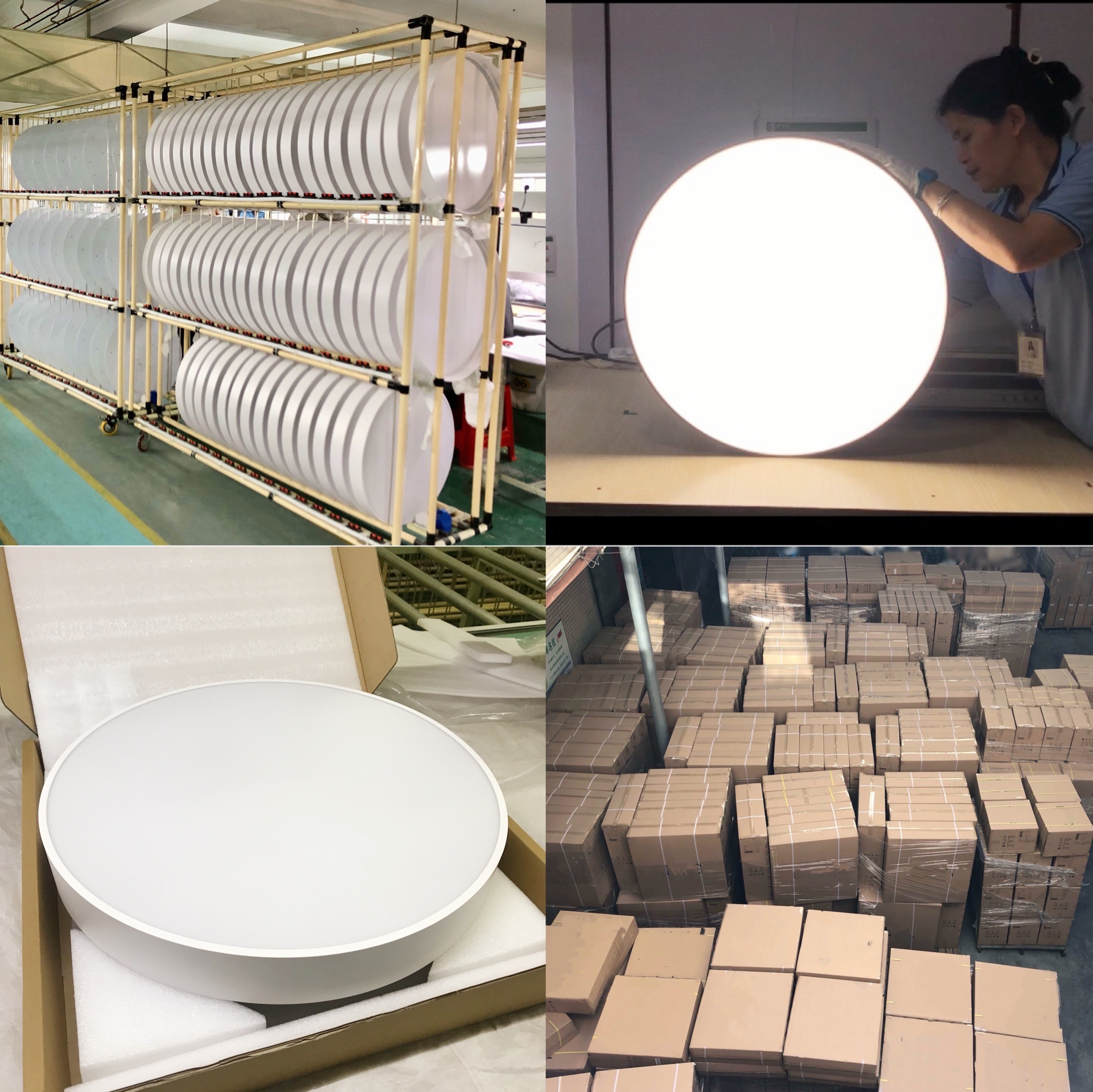 Tri-Proof Waterproof Surface Mounted Round Ceiling Lamps Led Ceiling Light for Living Room Bedroom