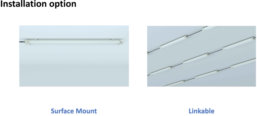 Weatherproof Batten Light Detail 3