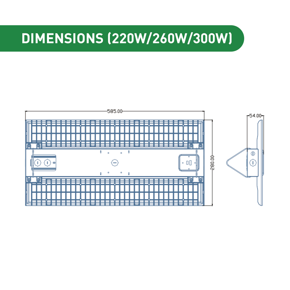 5 Year Warranty Linear High Bay LED Light 300W Led Linear Lights Fixture for Warehouses Aluminum Linear High Bay Lamp
