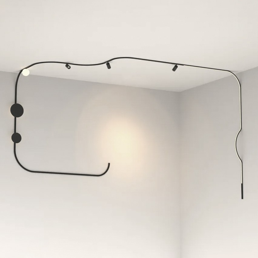 Ultra-Slim LED Magnetic Track Light with Smart Control System