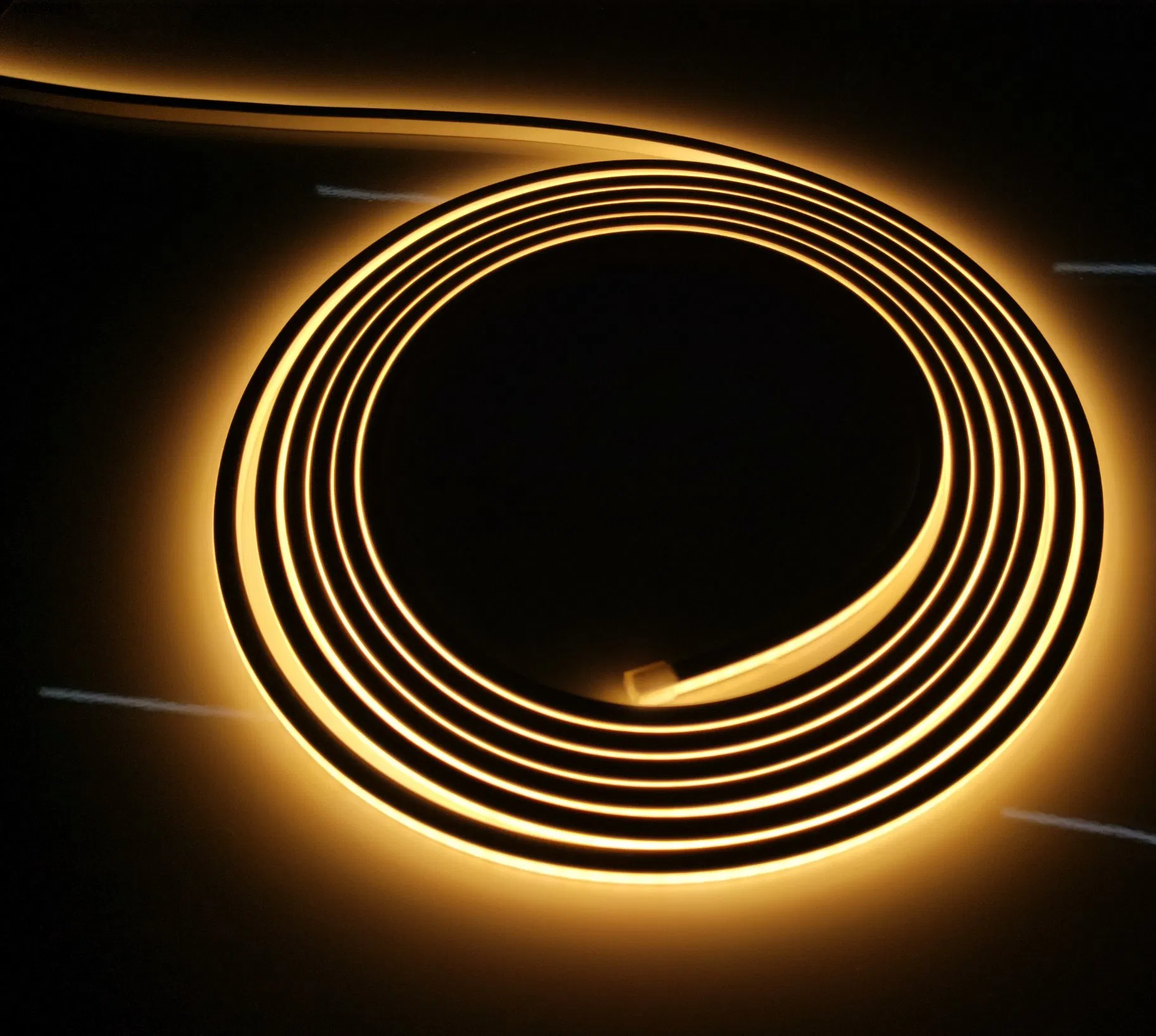 Waterproof 06*06mm 24V Dimmable Rope Silicone Tube Neon LED Strip Light for Home Decoration
