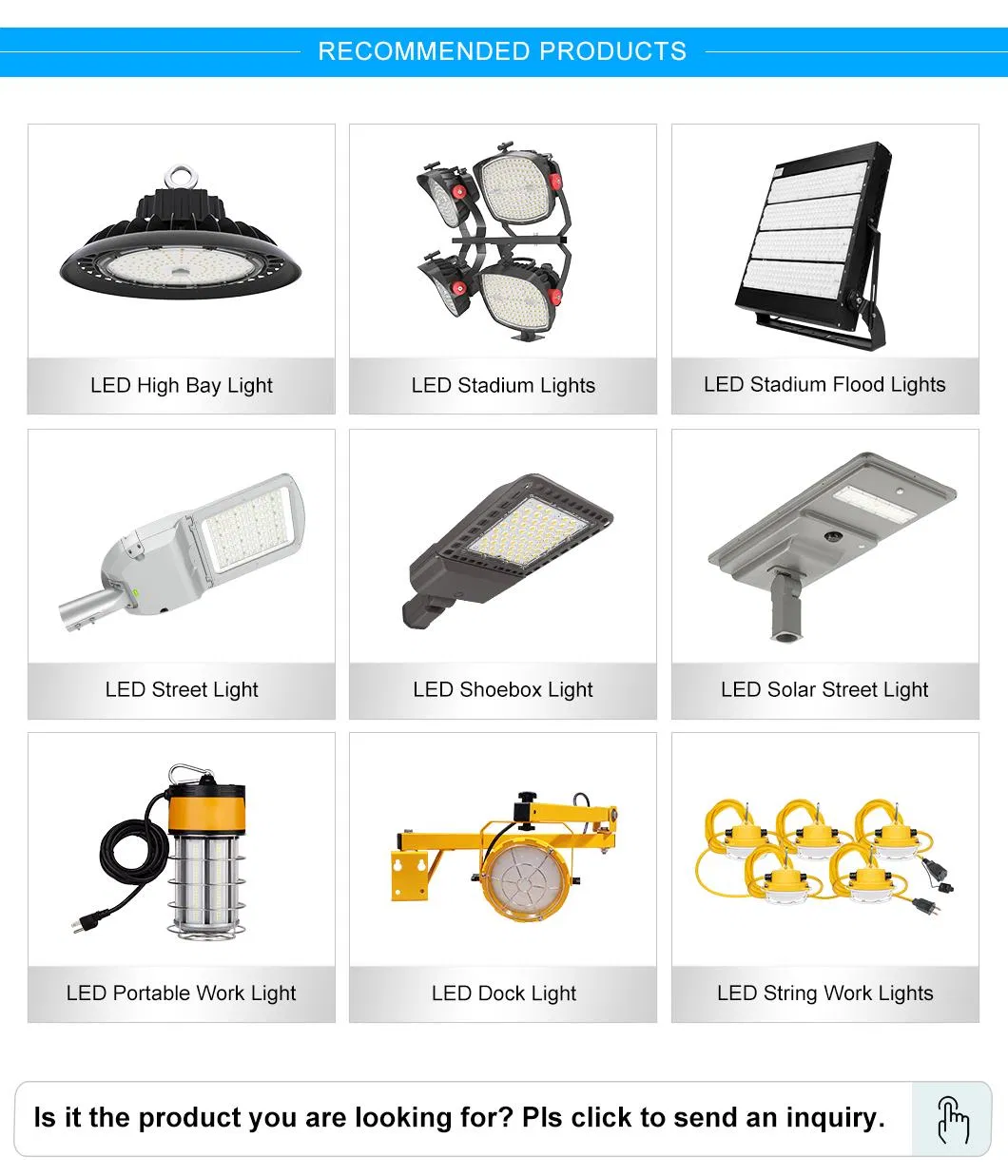 LED Industrial Light Details 8