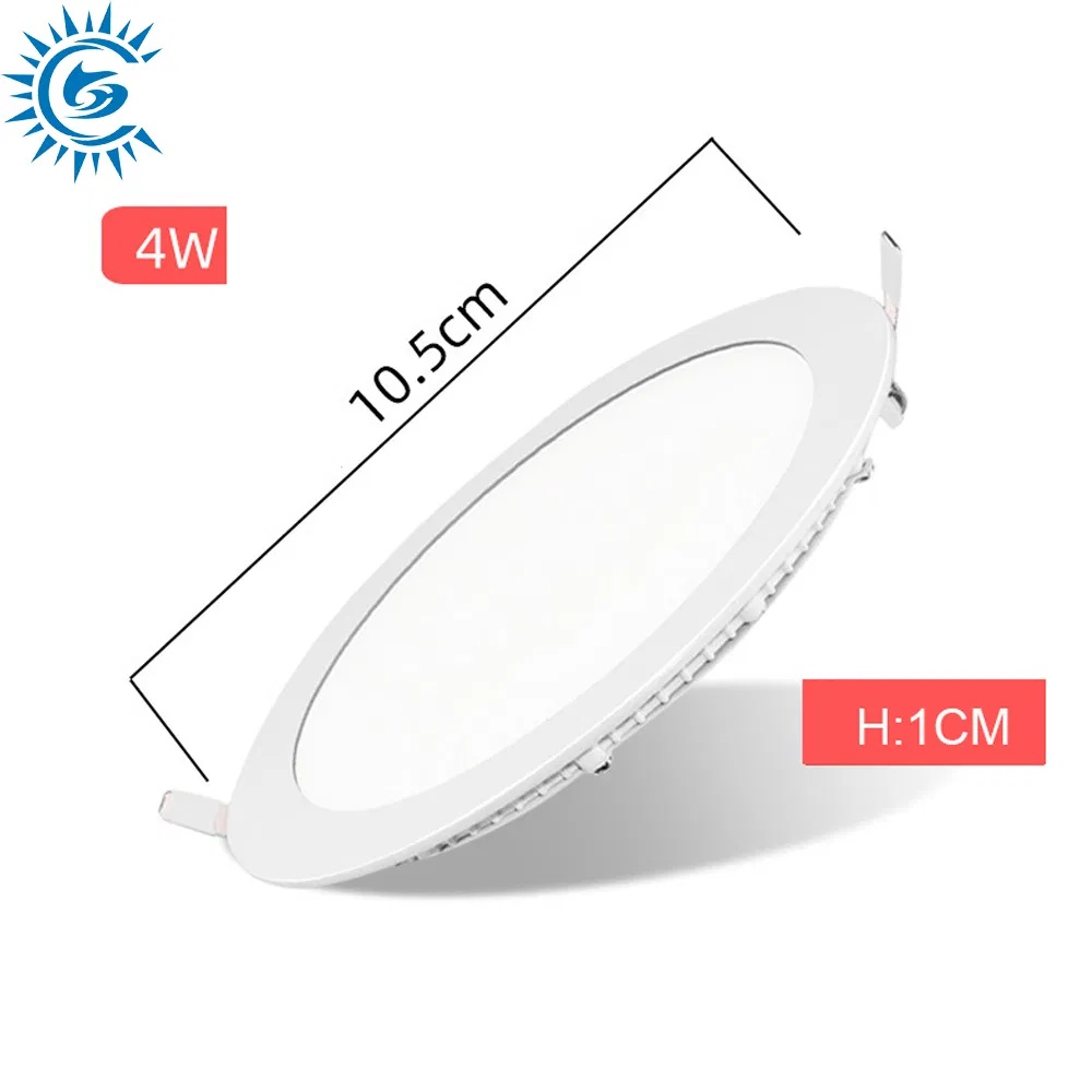 Slim Thin Super Bright 4W 6W 9W 12W 15W18W 3000K 6000K Recessed CCT IP65 COB SMD LED Ceiling Downlight Lamp Fixture