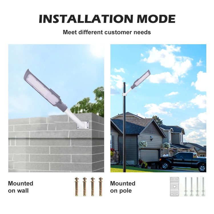 Latest Design Led Street Lamp Quality Guarantee AC Power Supply 30w 40w 80w 120w Outdoor Led Street Light