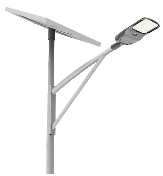 80W Outdoor LED Street Light Solar Semi Integrated Street Lights for Municipal Outdoor Lighting Project