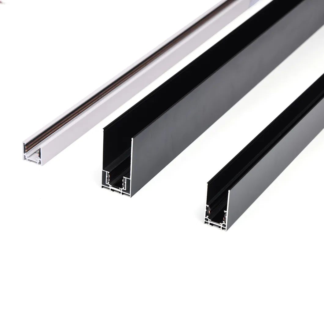 Adjustable 1/2/3m Magnetic LED Track Light - Aluminum Rail for Fabric Stretch Ceiling
