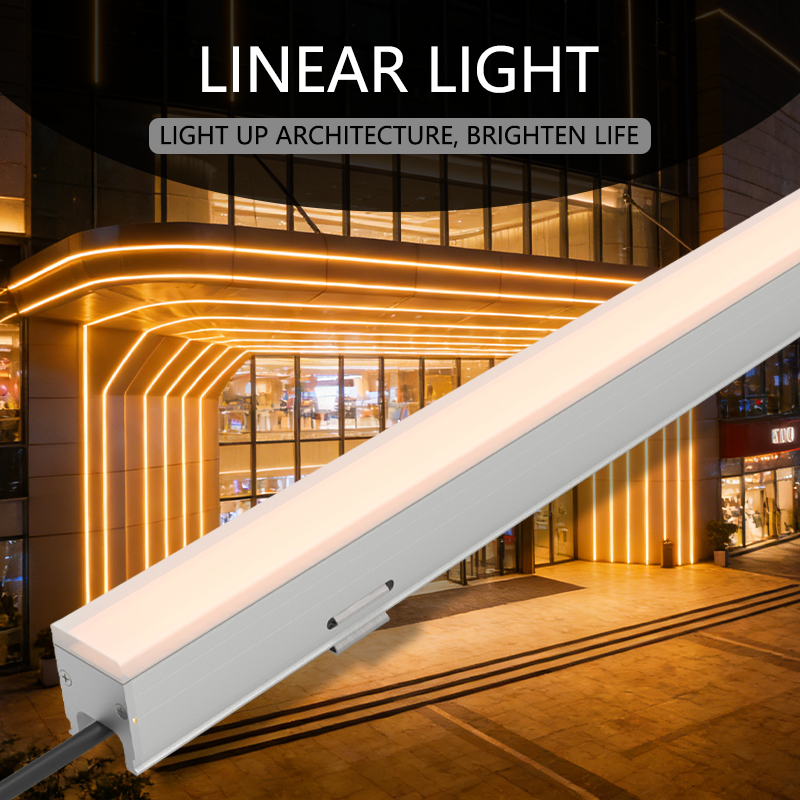 High Power Outdoor Building Linear Light | Architectural RGB Wall Washers IP65 LED