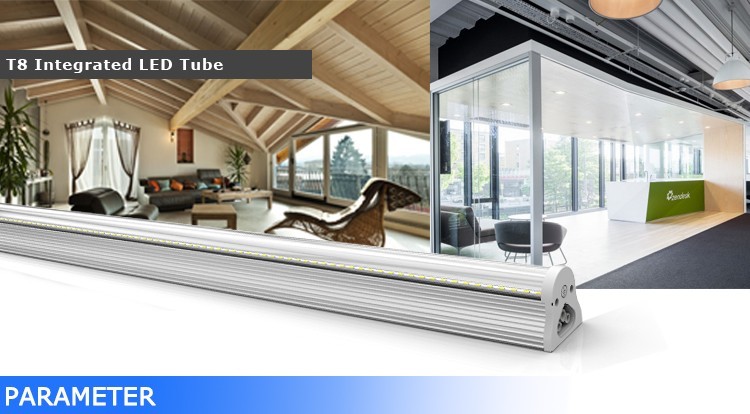 Surface Mounted Indoor Supermarket Aluminum 8 Foot 8ft Intergrated Fixture 4 Feet 4ft Linkable Linear Led T8 Shop Tube Lights