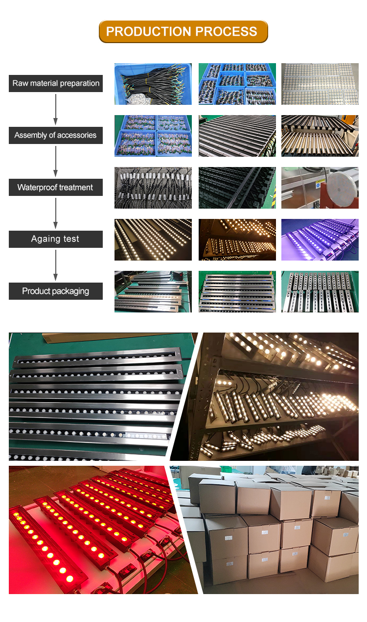 1000mm Linear Ground Light IP67 Stainless Steel Pathway Lamp Architectural Recessed Underground Light Landscape Project