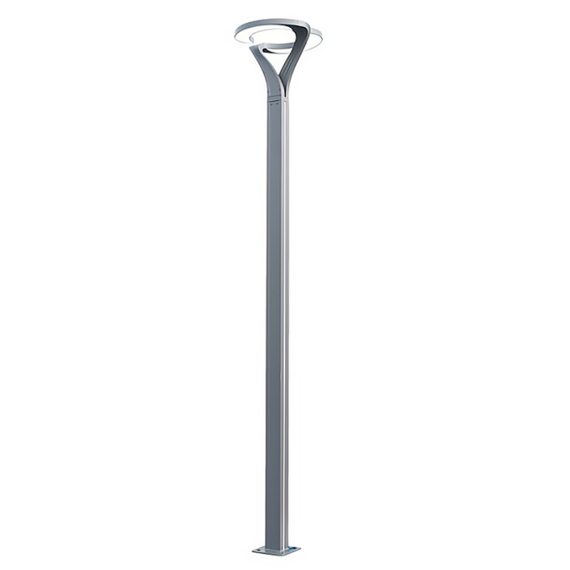 DAWN Manufacturer Factory Sale Outdoor Garden Lamp Solar Courtyard Lamp Post Pole Lamp Waterproof IP65 LED Garden Light