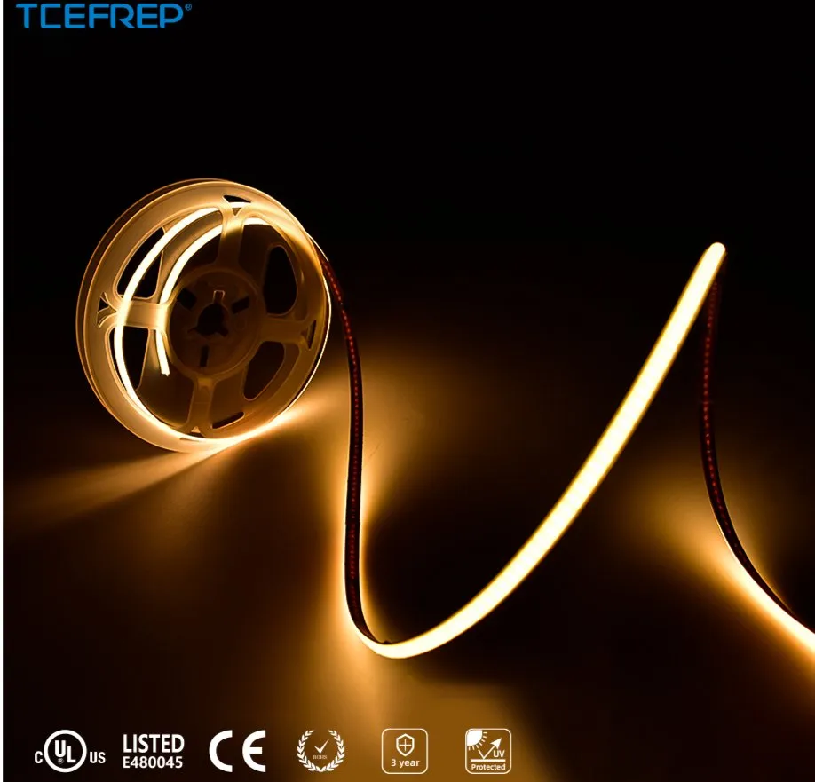 Single Color COB LED Strip Light High Brightness