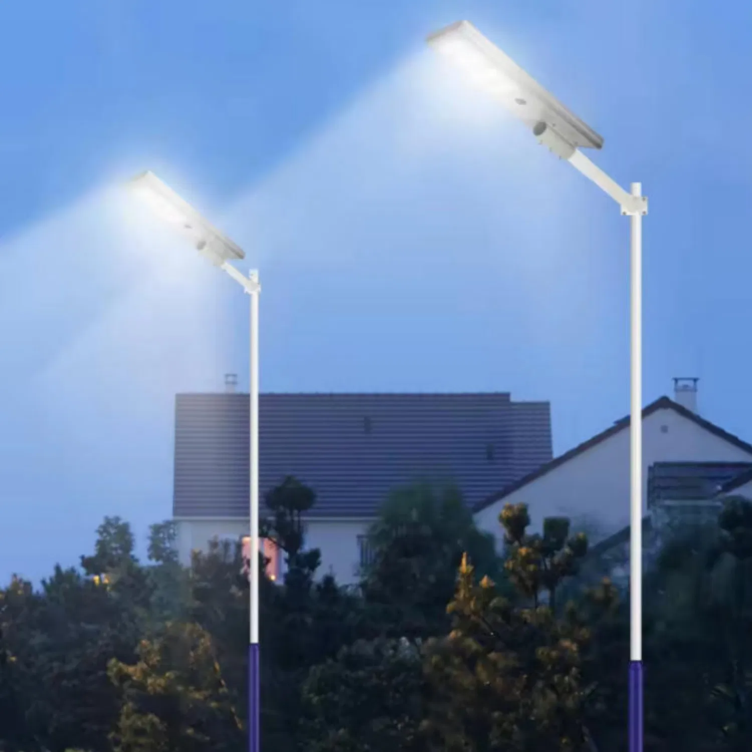 Anti Impact Anti Vibration Resist External Collision Roadside Public Facilities LED Solar Street Light