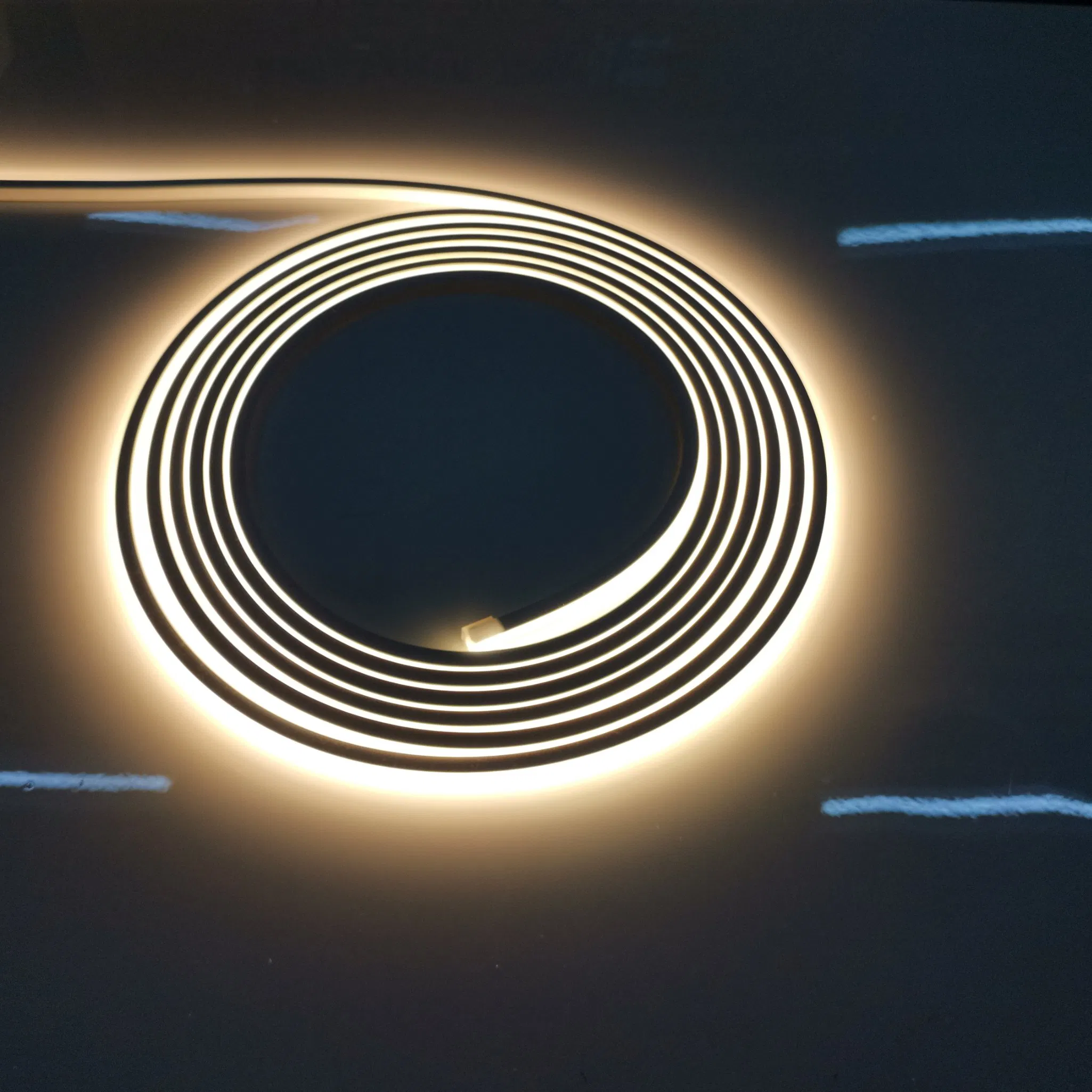 Waterproof 06*06mm 24V Dimmable Rope Silicone Tube Neon LED Strip Light for Home Decoration