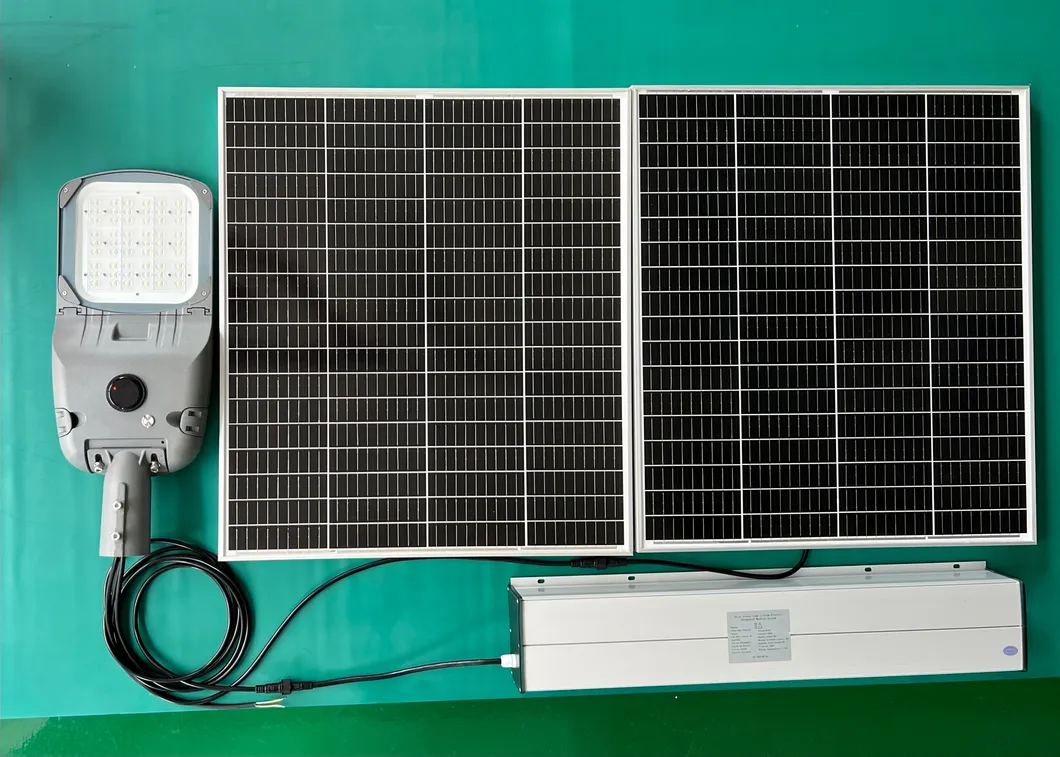 Solar Semi Integrated Street Lights Diagram