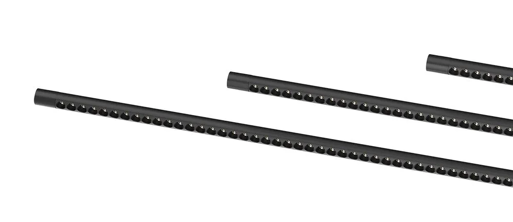 Built-in LED Lighting Display Stand Clothes Rack Cabinet Linear Magnetic Track Light for Clothing Jewelry