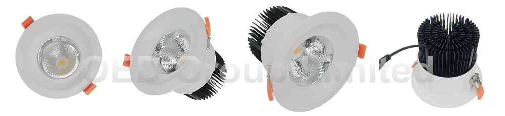 8 Inch 50W COB LED Downlight