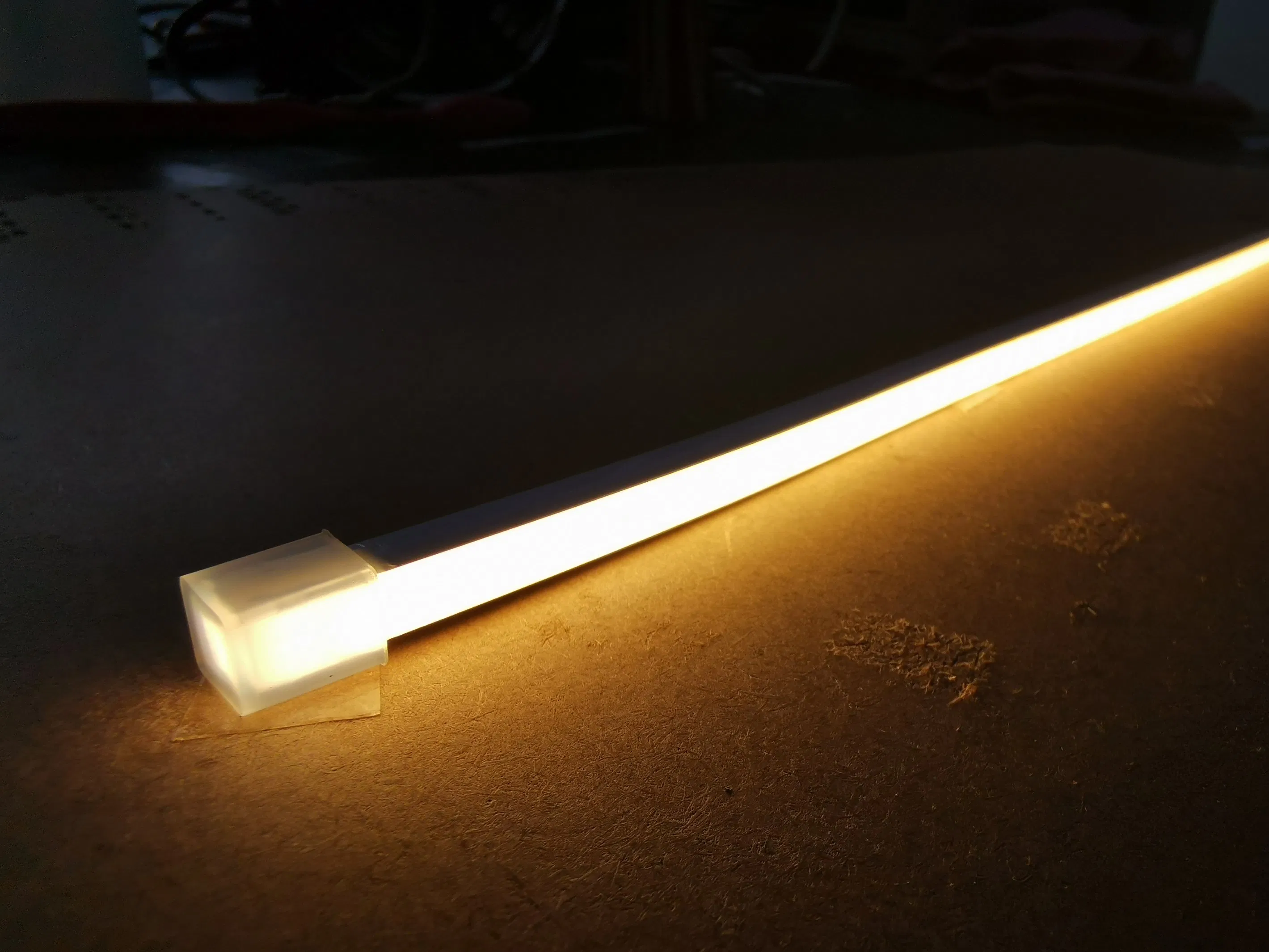 Waterproof 06*06mm 24V Dimmable Rope Silicone Tube Neon LED Strip Light for Home Decoration