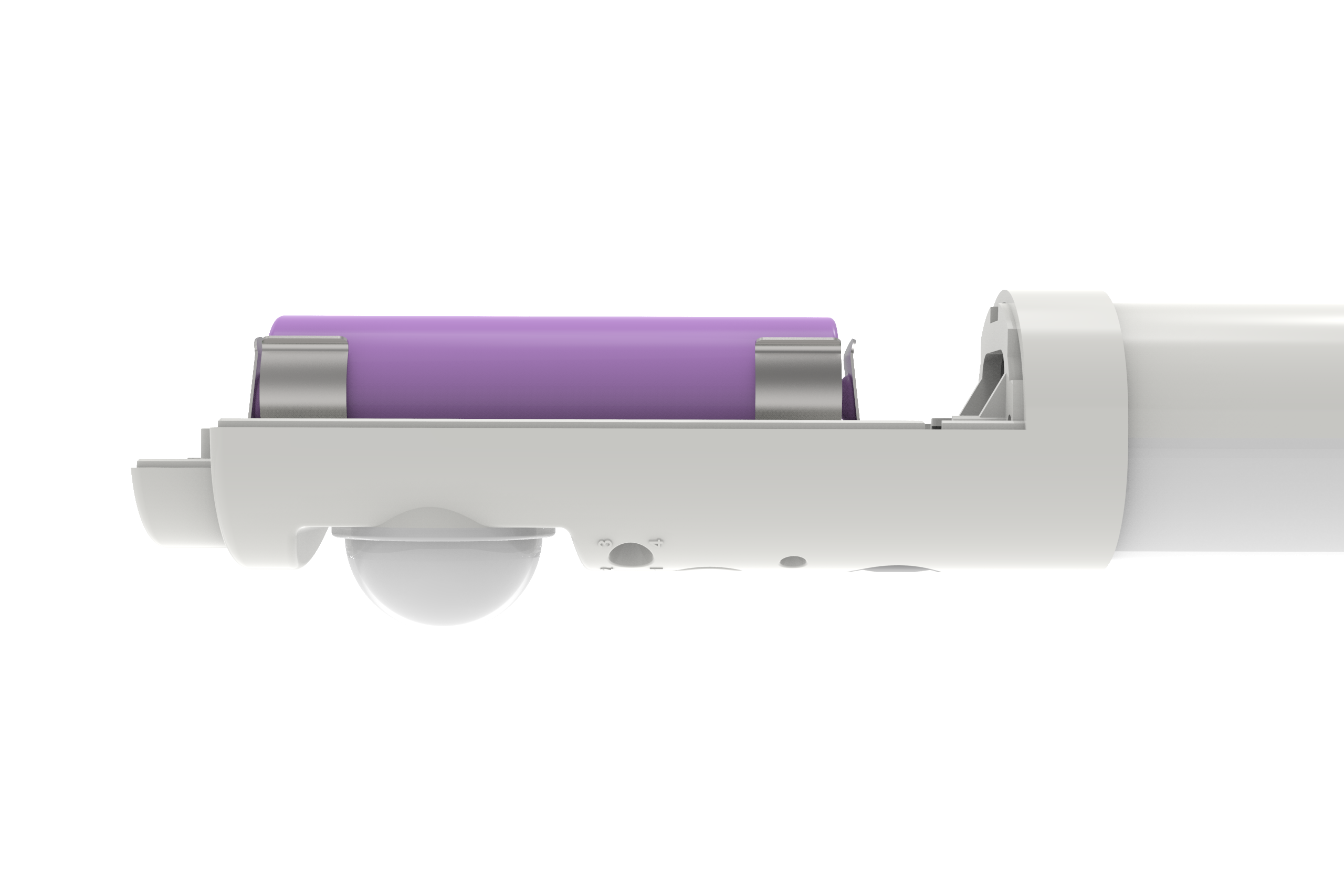 Emergency Function T8 Tube Light PC+AL T8 Tube Led Linear Light Fixture with Stepless CCT Changeable Function