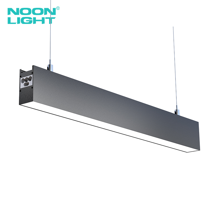 Modern Linear Pendant LED Light Suspension Lamp for Office Retail Shop Corridor and Commercial Indoor Lighting