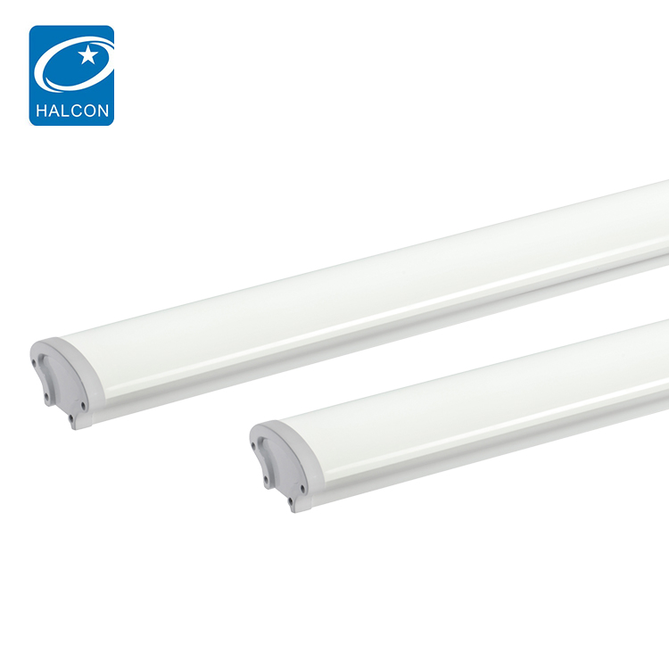 Factory Direct Sale High Lumen School Hotel Hospital Using 36w 60w IP66 Linear Tube Led Triproof Light