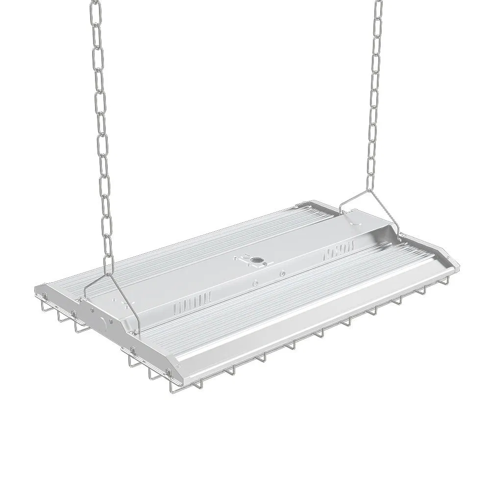 Professional Commercial Pendant Lighting Fixture 100W 150W 200W 240W Industrial LED Linear High Bay Light for Warehouse