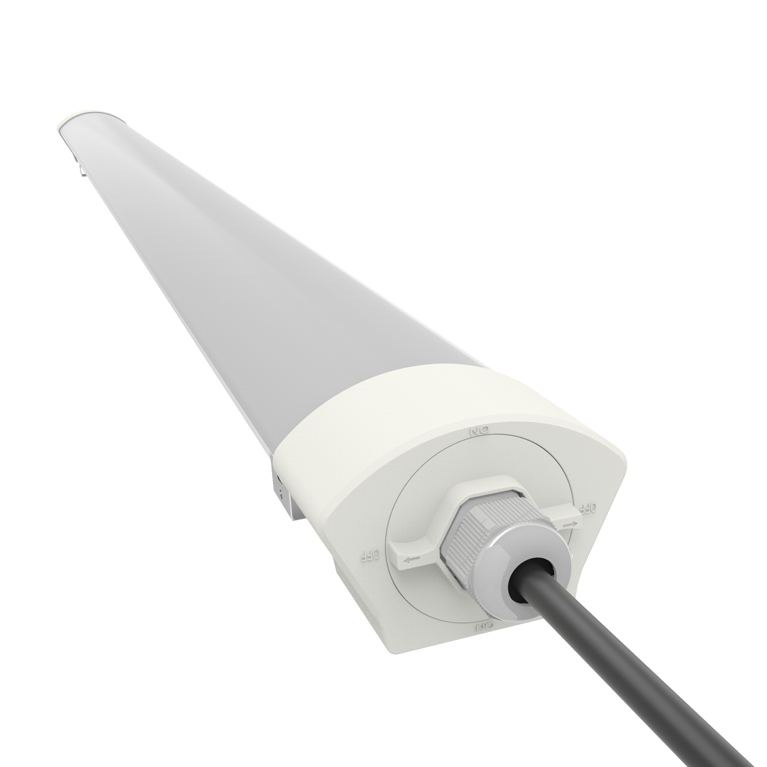 Economy High Lumen LED Waterproof Light 2ft 4ft 5ft PC Housing Linkable LED Tri Proof Wall Light for Commercial Lighting