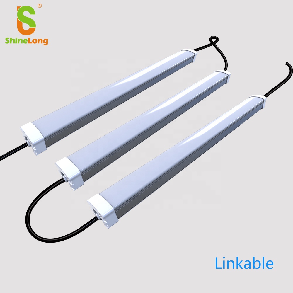 Hot Sale Led Profile Waterproof Ip65 220v Outdoor Led Garden Light Linear Light and Led Tri Proof Light 40w for Carwash Parking