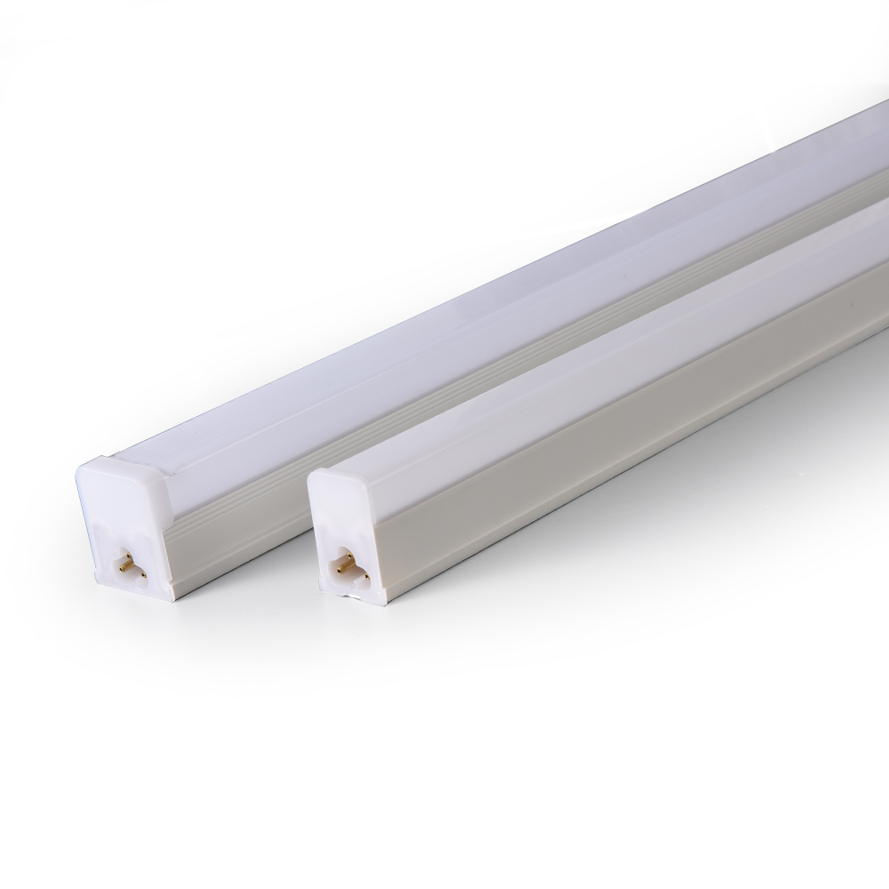 China Factory Plastic Linear Light Fixture 3000K 6500K LED Batten T5 T8 LED TUBE LIGHT