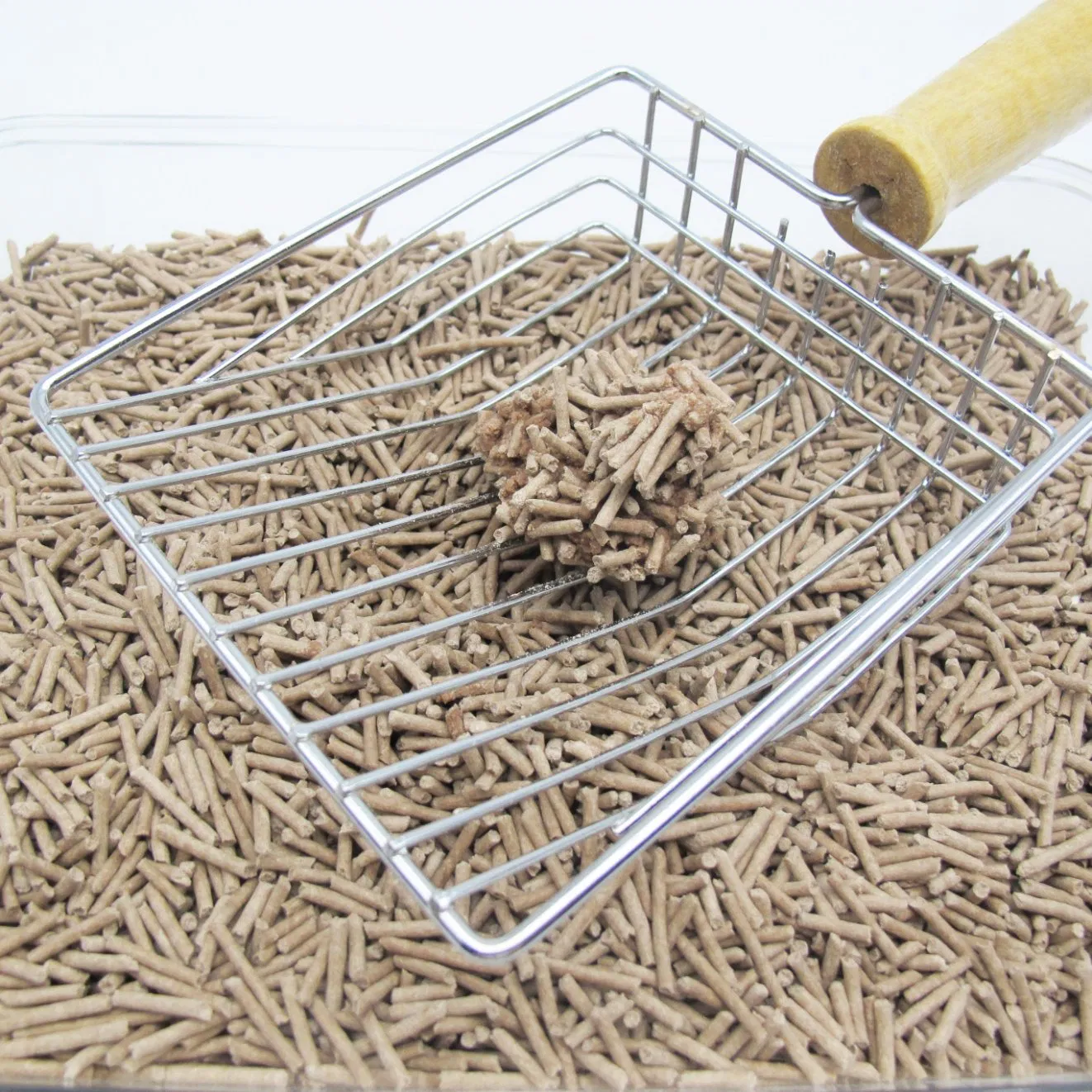 Areia para Gato Premium Atacado Ultra Limpa de Grumos Duro 1.5 Fragrâncias de Noz de Macadâmia Acessórios para Banheiro de Animais de Estimação