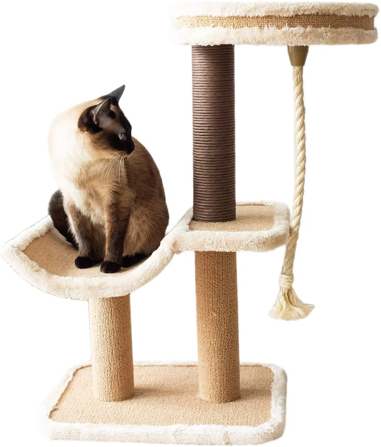 Estrutura de Árvore para Gatos, Poste de Arranhar, Vila, Plataforma de Salto, Grande Escalador para Gatos